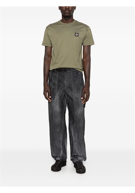 2100027 t-shirt man military green STONE ISLAND | L1S15 2100027 S0013V005G